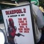 Pelesetan Kalimat Poster Promo Film Deadpool 2 di Ojek Online