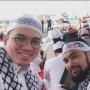 Semangat Irwansyah dan Teuku Wisnu dalam Aksi Bela Palestina