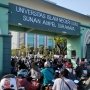 Imbas Teror Bom, UINSA Perketat Keamanan, Macet 200 Meter