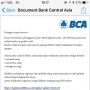 BCA Pastikan Surat Edaran Blokir Akun Hoax