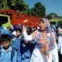 Letusan Freatik Merapi Tak Bikin Siswa SD Khawatir