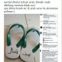 Heboh! Sandal Jepit Tulisan Huruf Arab Dianggap Menistakan Agama