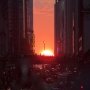 Fenomena Manhattanhenge, Pesaing Stonehenge