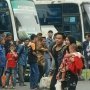 2.300 Pekerja Proyek Diberangkatkan Mudik Gratis Pakai 52 Bus