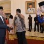 Lebaran ke Istana Bogor, AHY Bawa Salam dari SBY untuk Jokowi