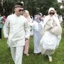 Lebaran Tahun ini, Syahrini tak Terlambat Salat Id