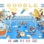 Google Doodle Piala Dunia Hari ke-8, Berhias Satwa Ikonik