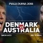 Prediksi Denmark vs Australia di Grup C Piala Dunia 2018