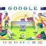 Ada Tim Sepakbola Perempuan di Google Doodle Piala Dunia Hari Ini