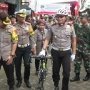 Tinjau TPS, Kakorlantas Bersepeda di Tiga Kota Pilkada