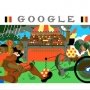 Google Doodle Tampilkan 4 Negara yang Siap Bertanding di 16 Besar