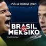 Prediksi Brasil vs Meksiko di Babak 16 Besar Piala Dunia 2018