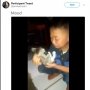 Tahu Kucingnya Dimarahi, Reaksi Bocah Ini Bikin Gemes!
