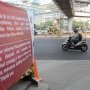 Akan di Bongkar, JPO Bunderan HI Ditutup