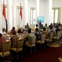Kumpulkan Puluhan Bupati di Istana, Ini yang Dibahas Jokowi
