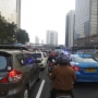 Gowes Jakarta Langit Biru Bikin Jalanan Ibu Kota Macet Parah