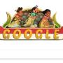 Google Doodle Ikutan Lomba Balap Karung di HUT RI 2018