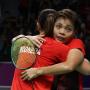 Greysia / Apriyani Gandakan Keunggulan Indonesia atas Korsel
