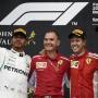 Asapi Hamilton, Sebastian Vettel Juarai GP Formula 1 Belgia