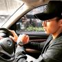Begini Gaya Jonatan Christie di Balik Kemudi