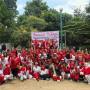 Bunda Merah Putih Populerkan Senam Goyang Dayung ala Presiden