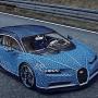 Bugatti Chiron Terbuat dari 1 Juta Lego, Bisa Dikendarai!