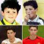 5 Potret Lucu Masa Kecil Pesepak Bola Top Dunia