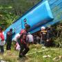 Polisi Belum Tetapkan Tersangka Kecelakaan Bus Maut Sukabumi