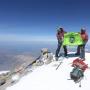 Tim Ekpedisi Mapala Unsri Sukses Gapai Puncak Elbrus di Rusia