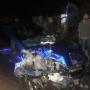 Kecelakaan Maut Malam 1 Syuro, Brio Ringsek Tabrak Truk