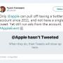 Unik! Sudah 7 Tahun Akun Twitter Apple Bersih dari Cuitan