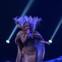 Intip Gaun Syahrini yang Bertabur Bling-Bling di Konser Tunggal