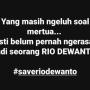Ratna Sarumpaet Bikin Hoax, Meme Save Rio Dewanto Ramai di Medsos