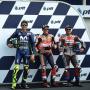 Marquez Raih Pole, Rossi Start dari Posisi Dua di Buriram