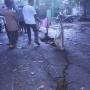 Hujan Lebat dan Angin Kencang, Tanah di Tangerang Retak-retak