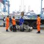 Tim SAR Angkut Turbin Pesawat Lion Air ke JICT II Tanjung Priok