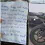 Pencuri Tinggalkan Surat: Maaf Bang, Saya Ingin Naik Motor Balap