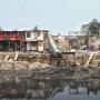 Permukiman Padat di Ancol Longsor