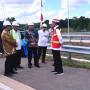 Jokowi Tinjau Pembangunan Ruas Jalan Tol Trans Sumatera