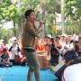 Cakra Khan dan Evie Tamala Hibur Ribuan Guru