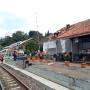 Diterjang Angin Puting Beliung, Atap Stasiun Batu Tulis Jebol