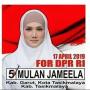 Jarang Tampil di TV, Mulan Jameela Resmi Nyaleg di Daerah Ini