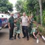 Usai Dibakar Massa, TNI-Polri Bersih-bersih Mapolsek Ciracas