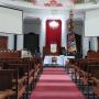 Bertema Nusantara, Pohon Natal Bercorak Batik Hiasi Altar Gereja Immanuel