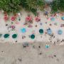 Pantai Kuta Buka Hari Ini, Pengunjung Wajib Cek Temperatur Tubuh