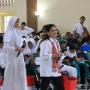 Jadi Duta Anti Narkoba, Begini Gaya Iriana di Depan Siswa Semarang
