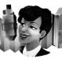 Google Doodle Peringati Ulang Tahun Penyanyi Evelyn Dove