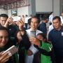 Keluar JIExpo, Presiden Jokowi Dicegat Pengojek Online