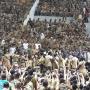Tak Peduli Hujan, Jokowi Temui Ribuan Perangkat Desa di GBK