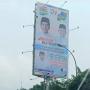 Baliho Kampanye Jokowi - Maruf Amin di Banten Dipaksa Bongkar